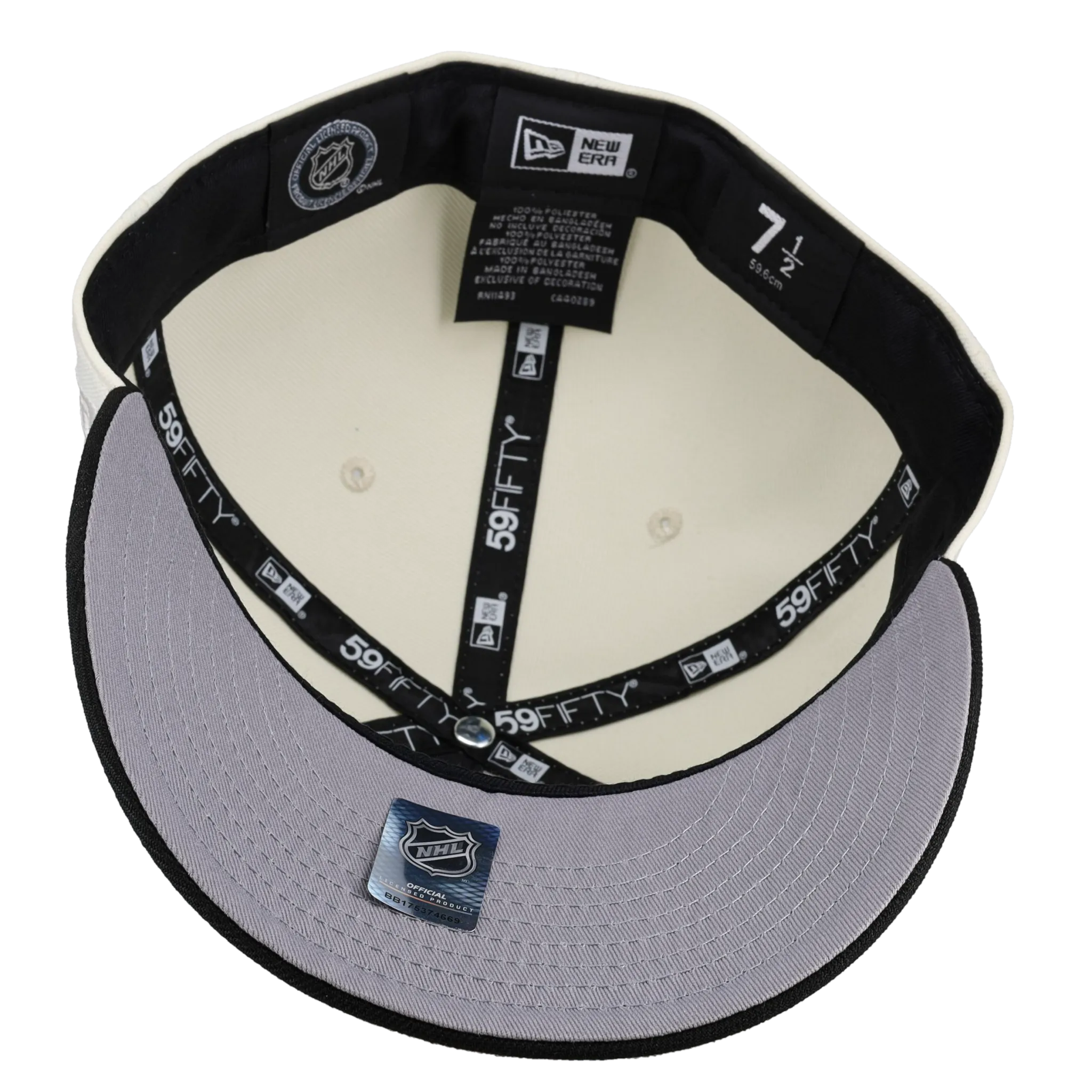 St Louis Blues Off White Winter Classic Metallic 59Fifty Fitted Hat