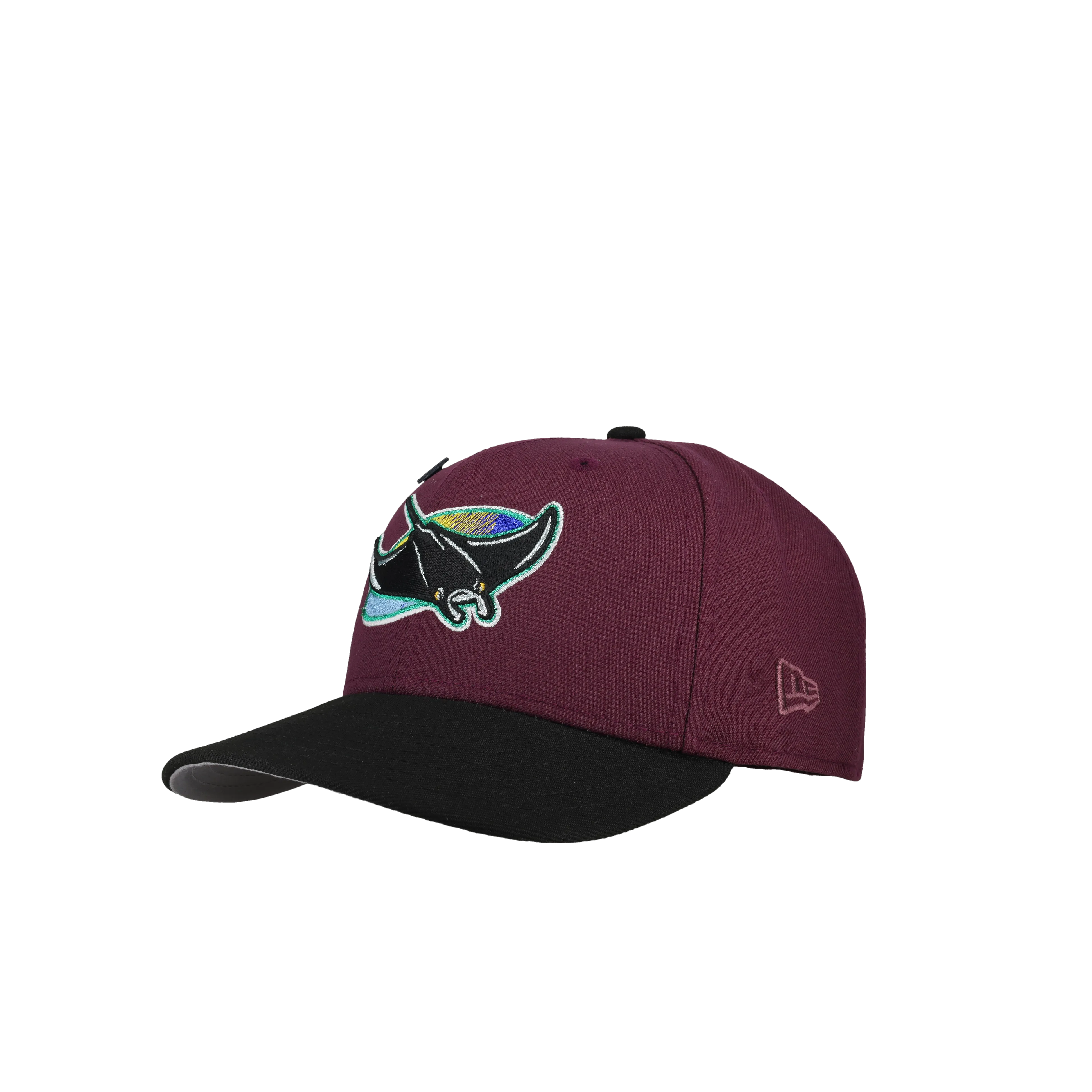 Tampa Bay Rays Tropicana Field Plum/Black Metallic 59Fifty Fitted Hat