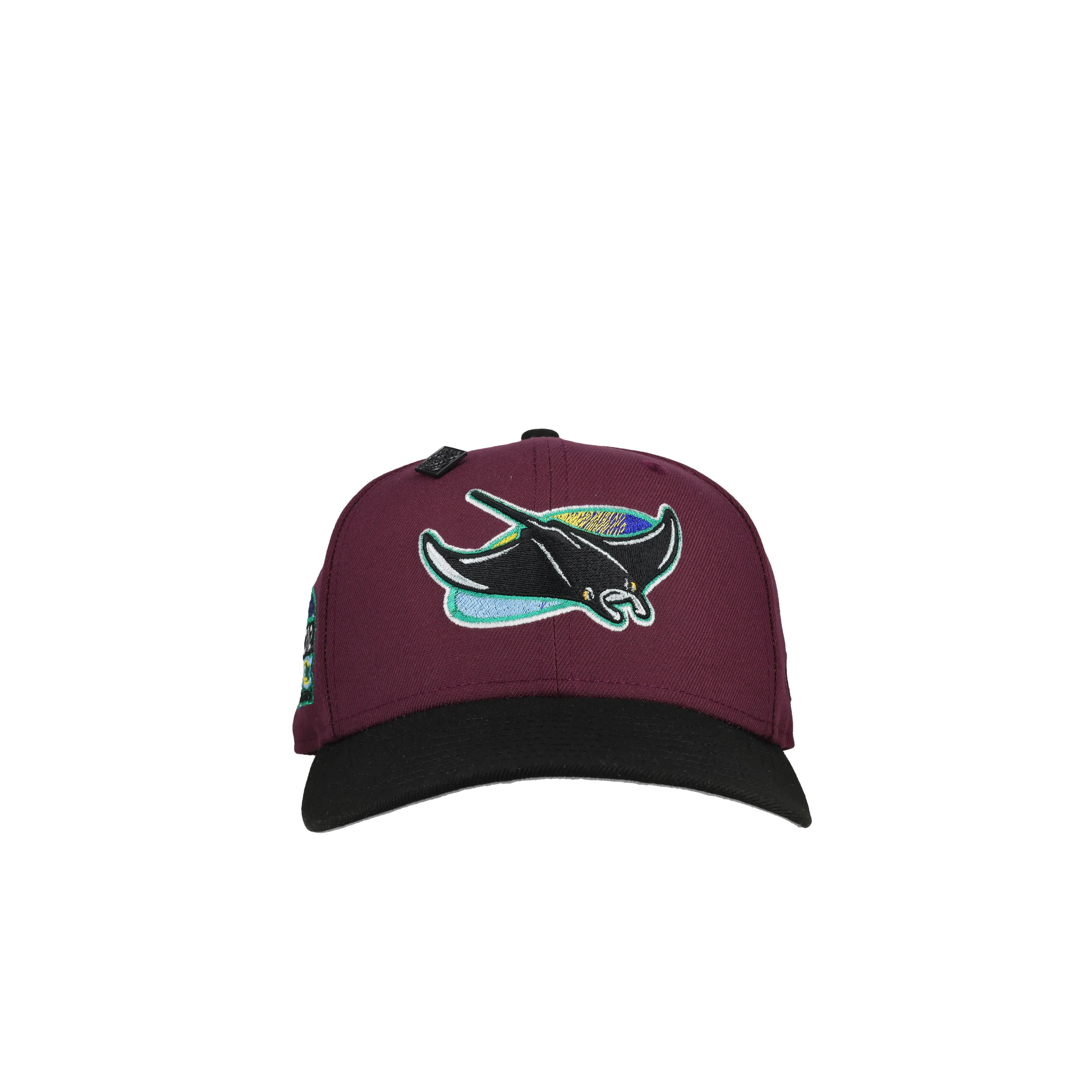 Tampa Bay Rays Tropicana Field Plum/Black Metallic 59Fifty Fitted Hat