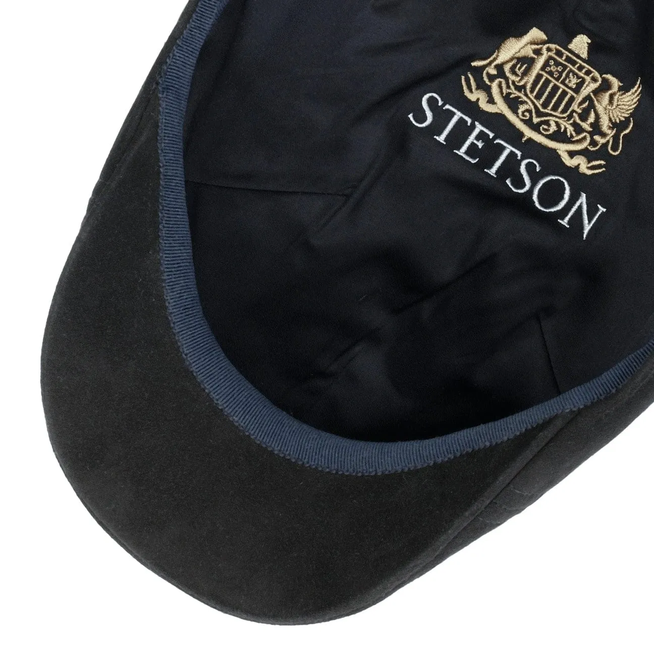 Texas Goat Suede Flat Cap by Stetson