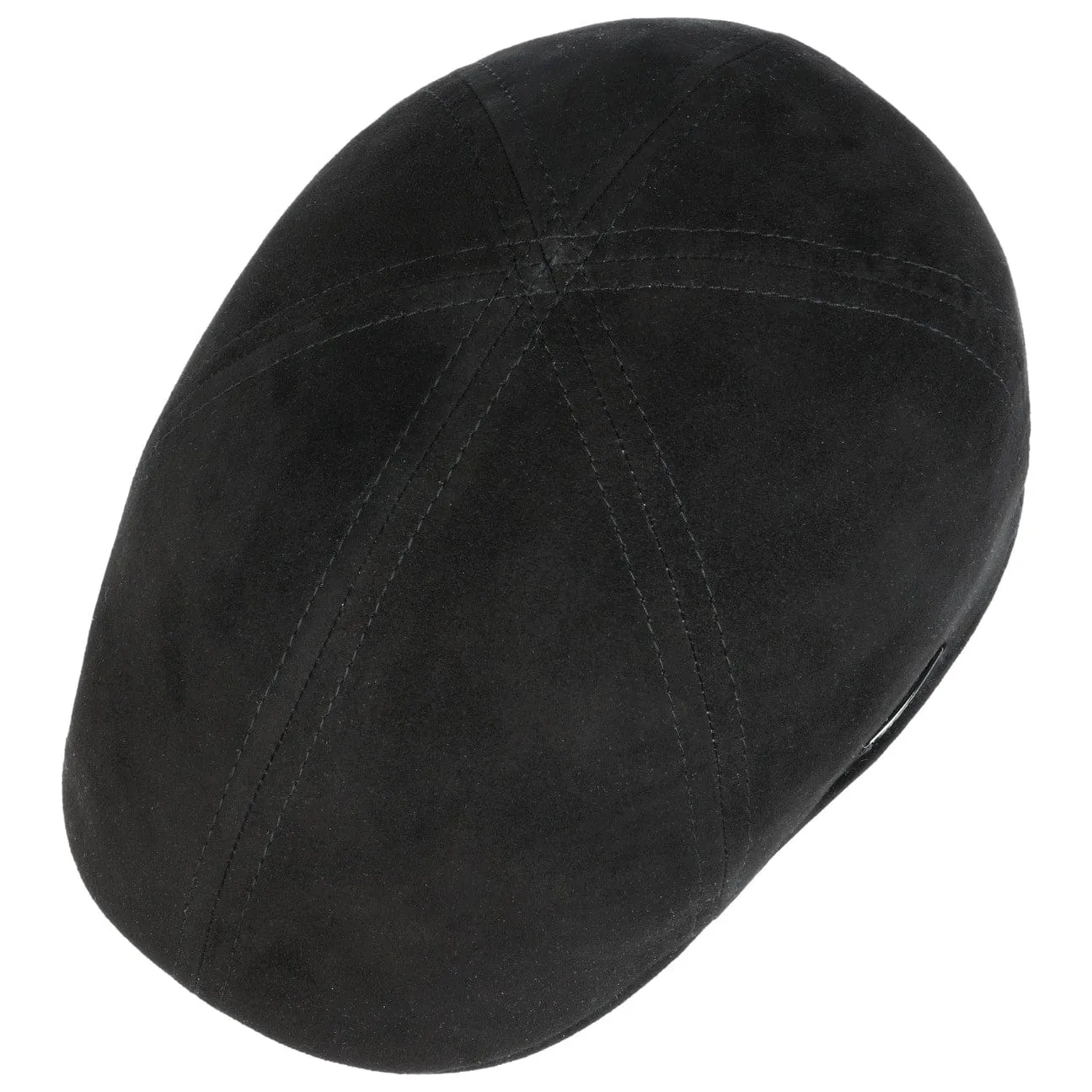 Texas Goat Suede Flat Cap by Stetson