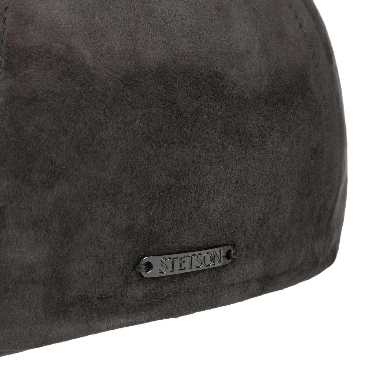 Texas Goat Suede Flat Cap by Stetson