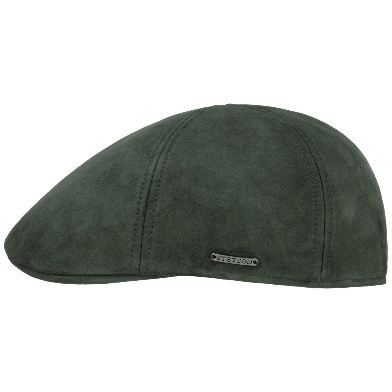 Texas Goat Suede Flat Cap by Stetson