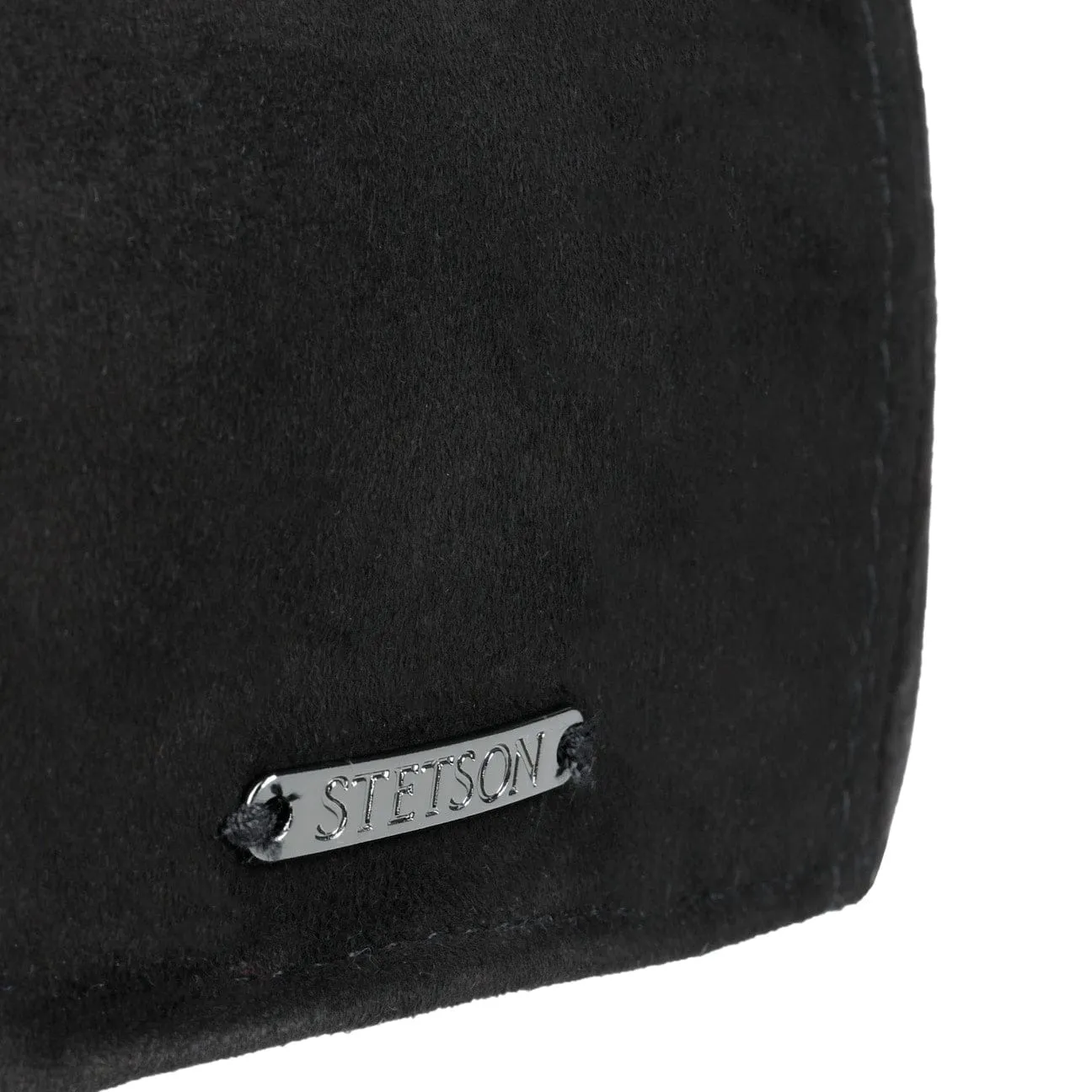 Texas Goat Suede Flat Cap by Stetson