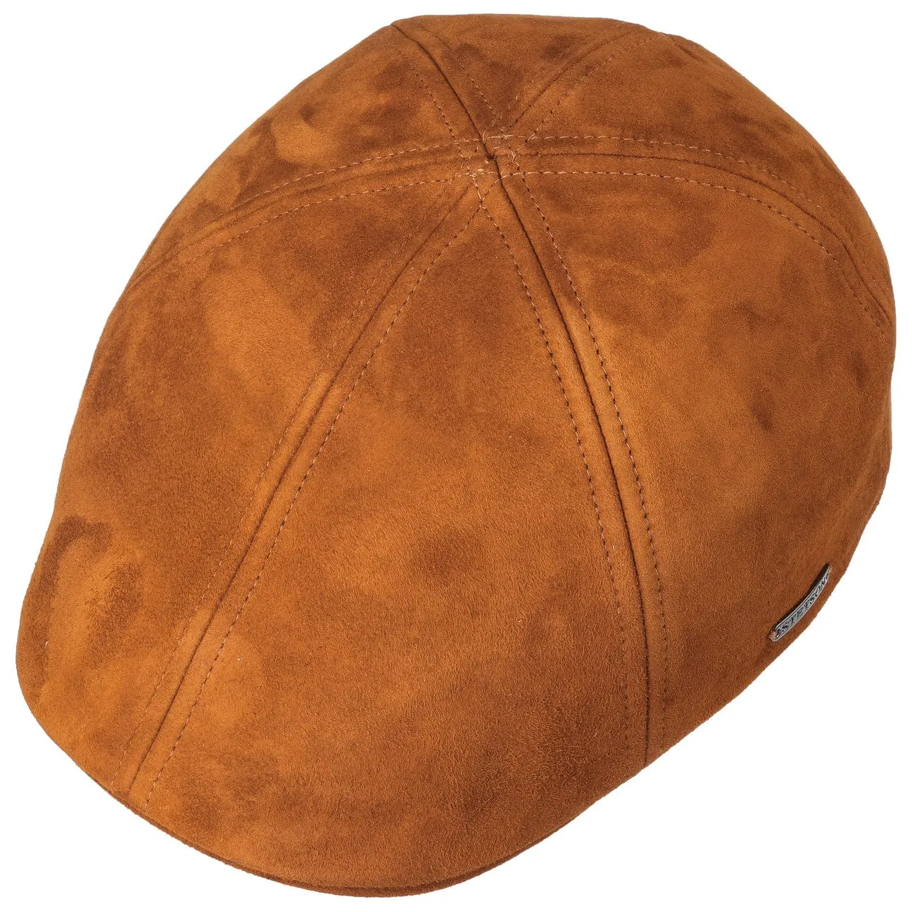 Texas Goat Suede Flat Cap by Stetson