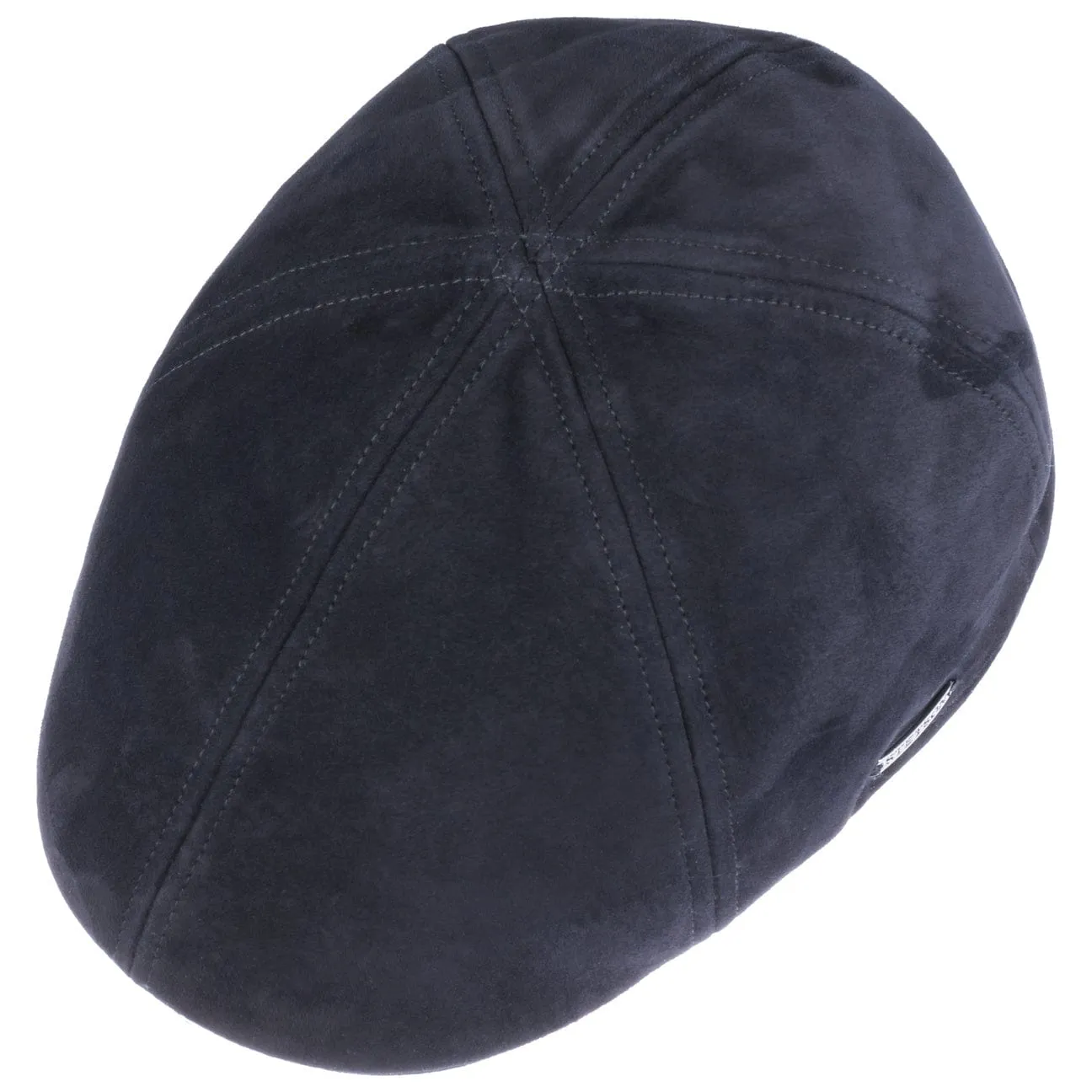 Texas Goat Suede Flat Cap by Stetson