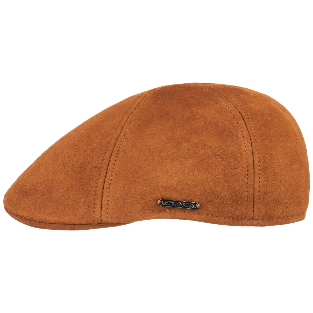 Texas Goat Suede Flat Cap by Stetson