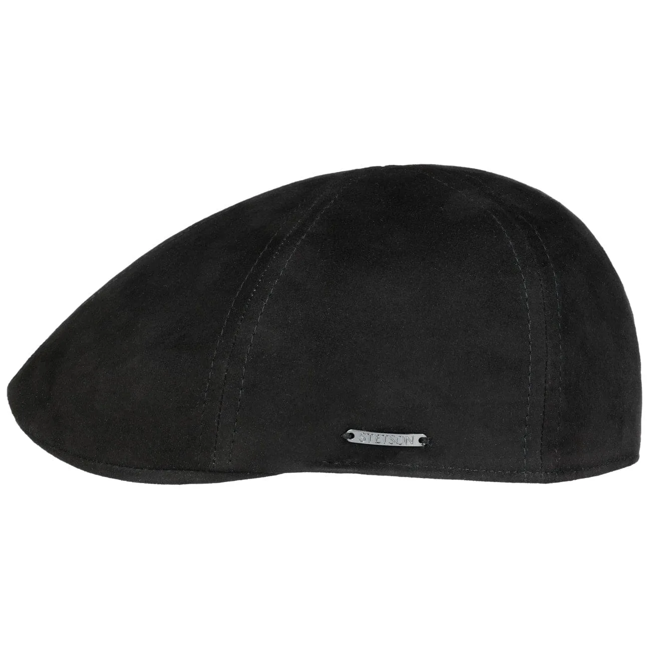 Texas Goat Suede Flat Cap by Stetson