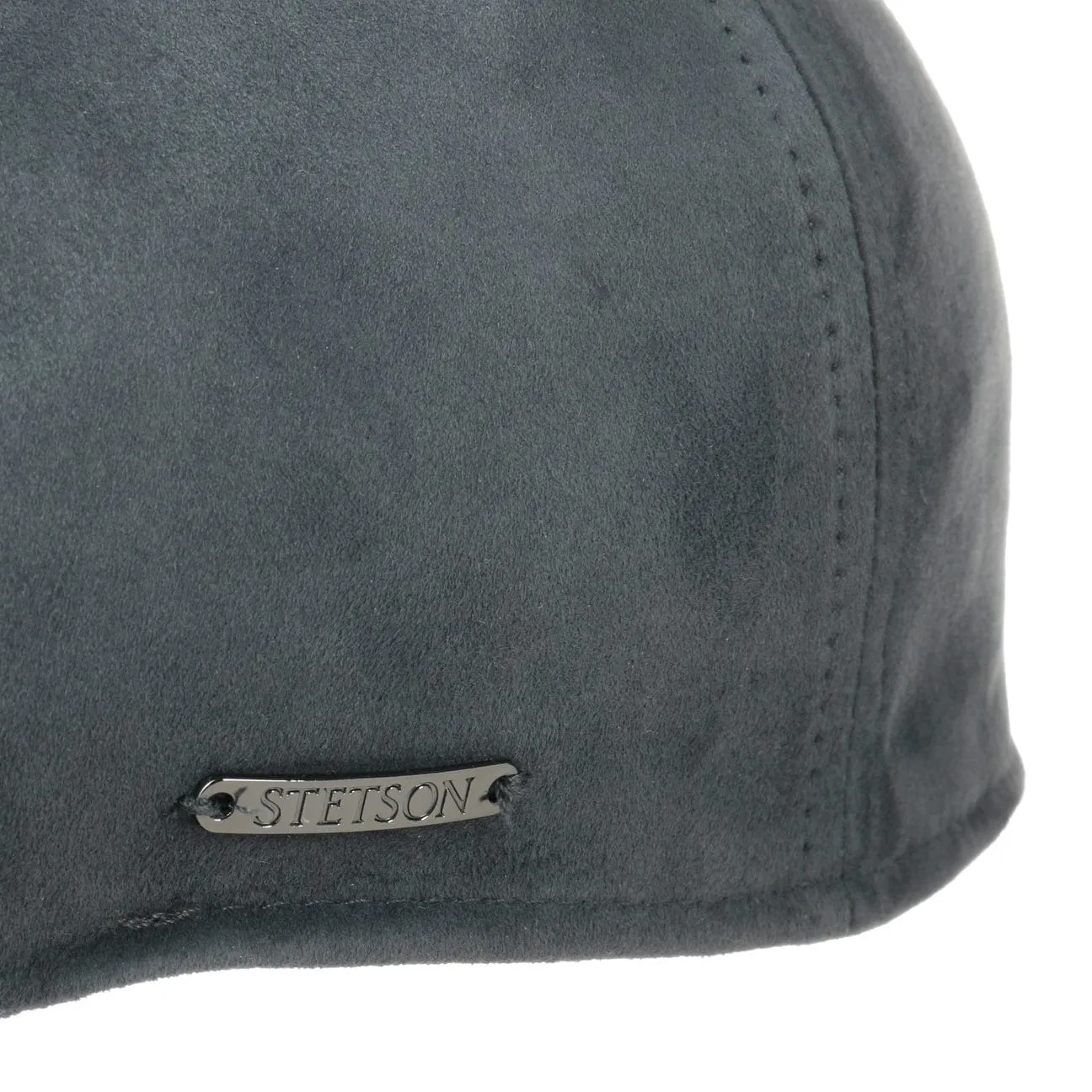 Texas Goat Suede Flat Cap by Stetson