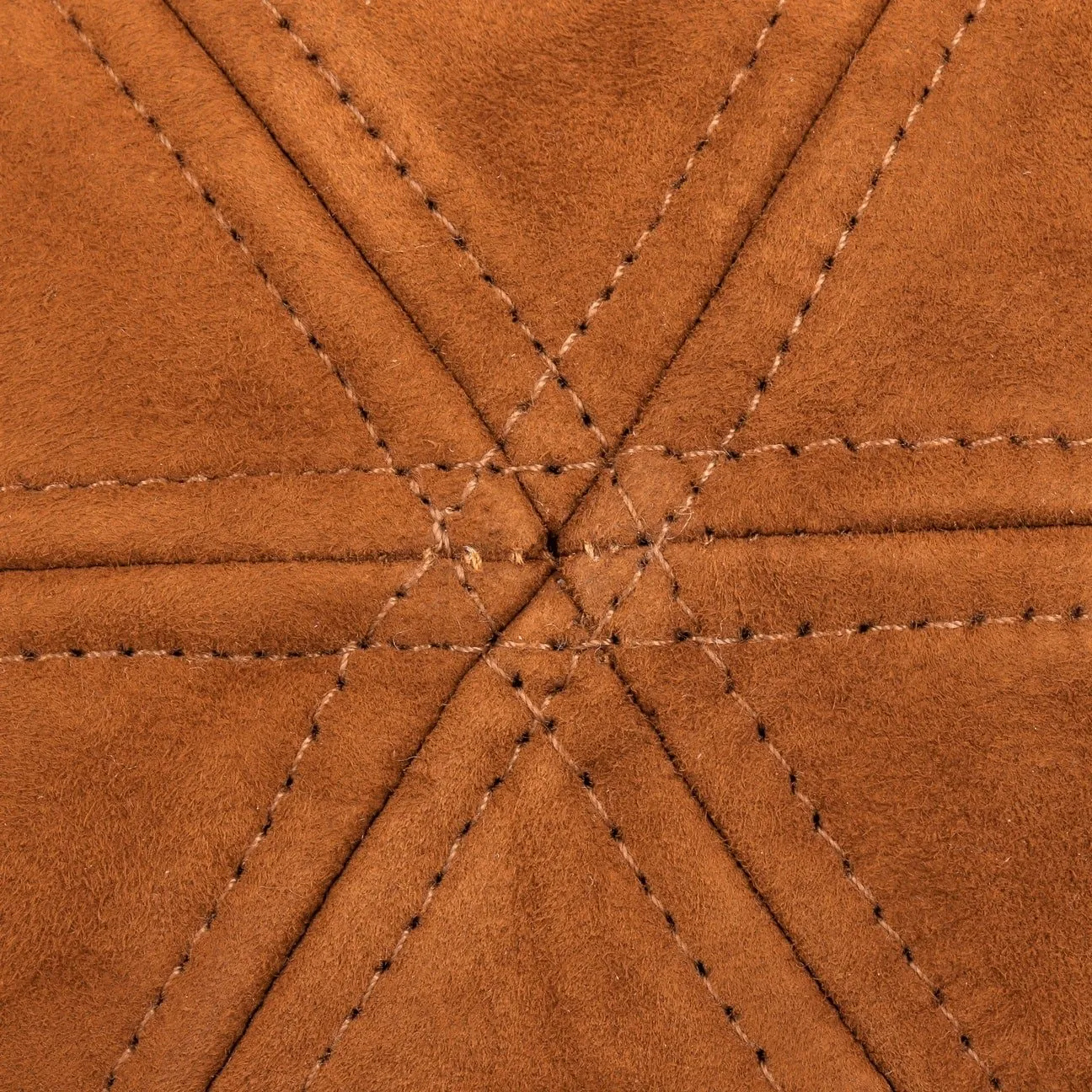 Texas Goat Suede Flat Cap by Stetson