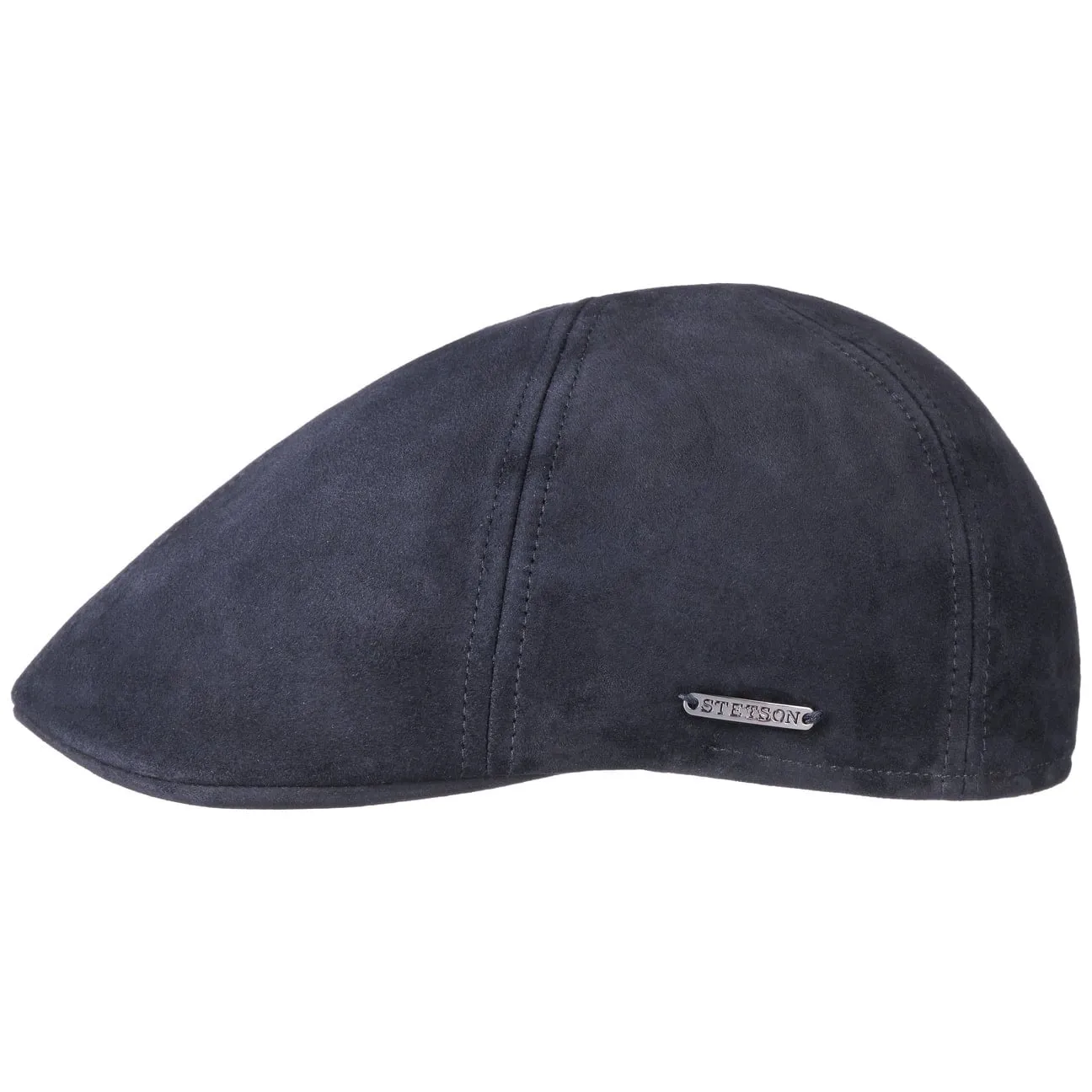 Texas Goat Suede Flat Cap by Stetson
