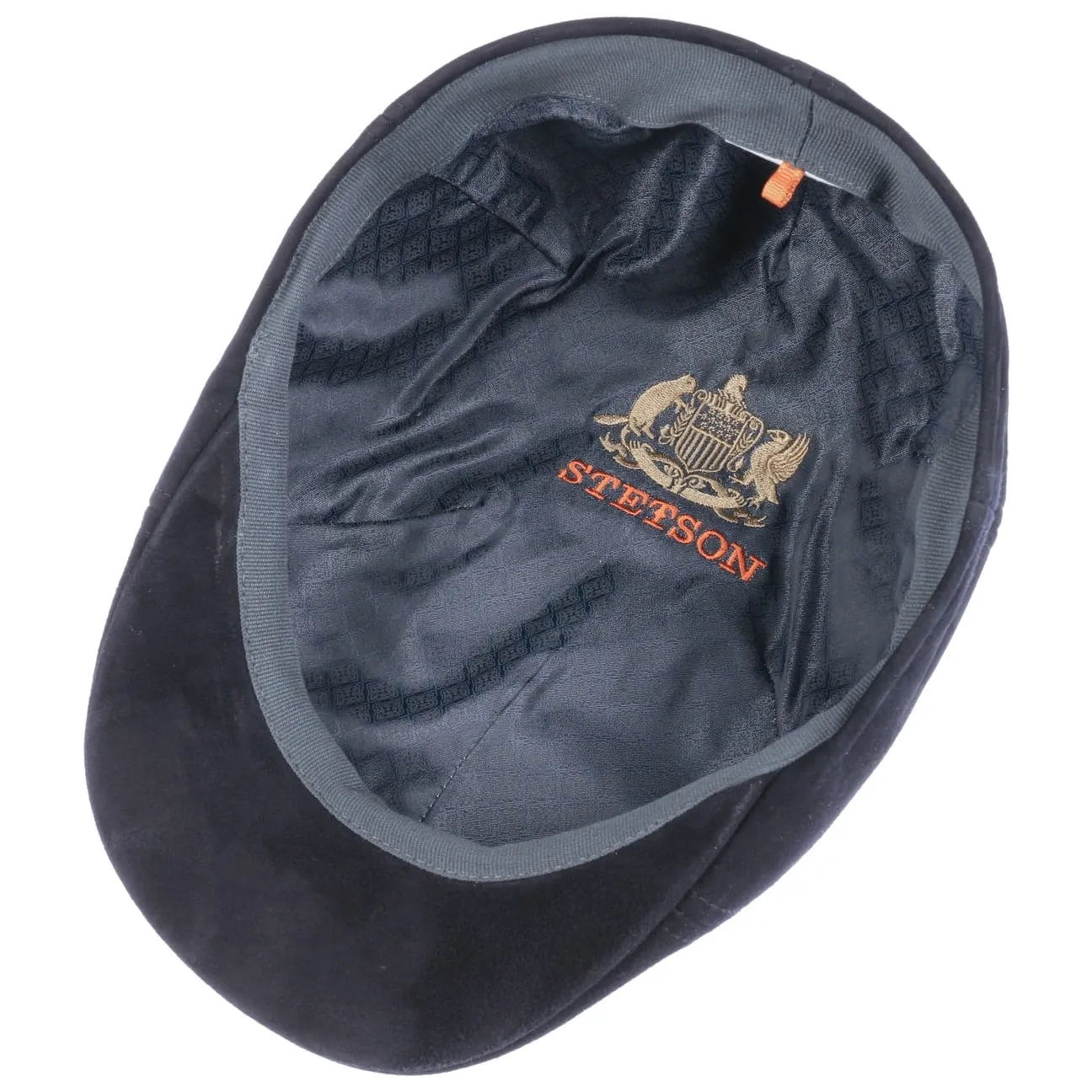 Texas Goat Suede Flat Cap by Stetson