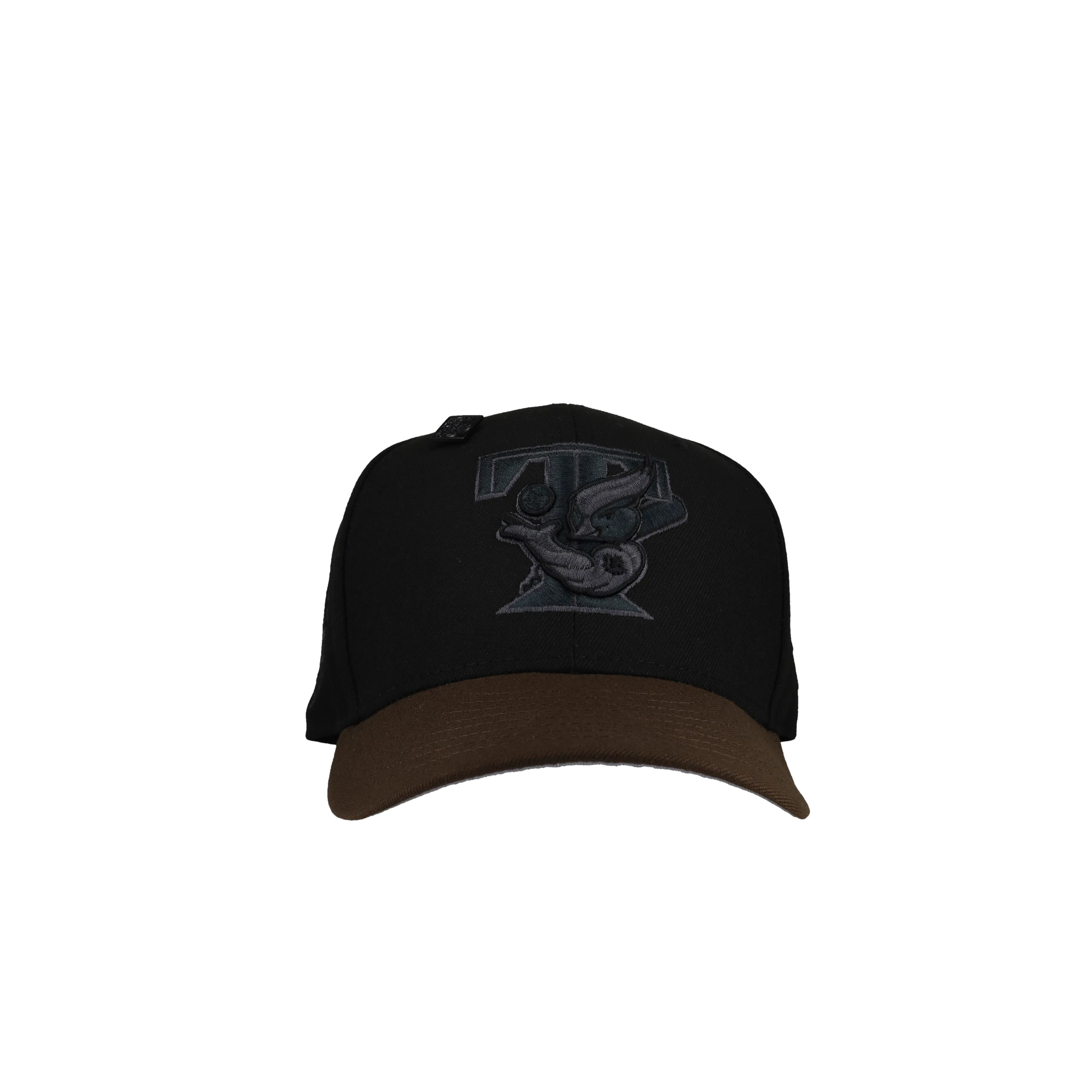 Toronto Blue Jays Walnut Blackout Collection 30th Season 59Fifty Fitted Hat (RESTOCK)