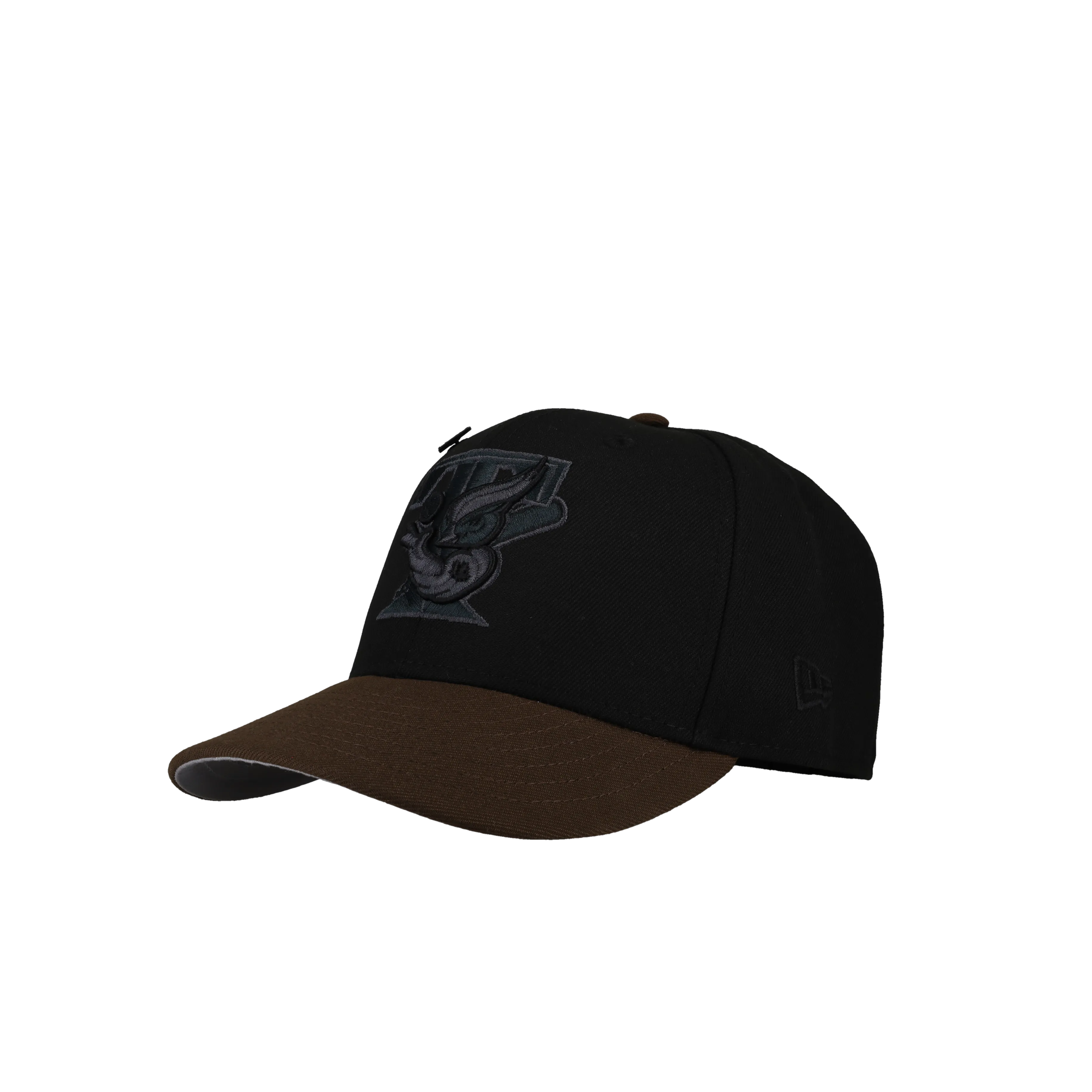 Toronto Blue Jays Walnut Blackout Collection 30th Season 59Fifty Fitted Hat (RESTOCK)
