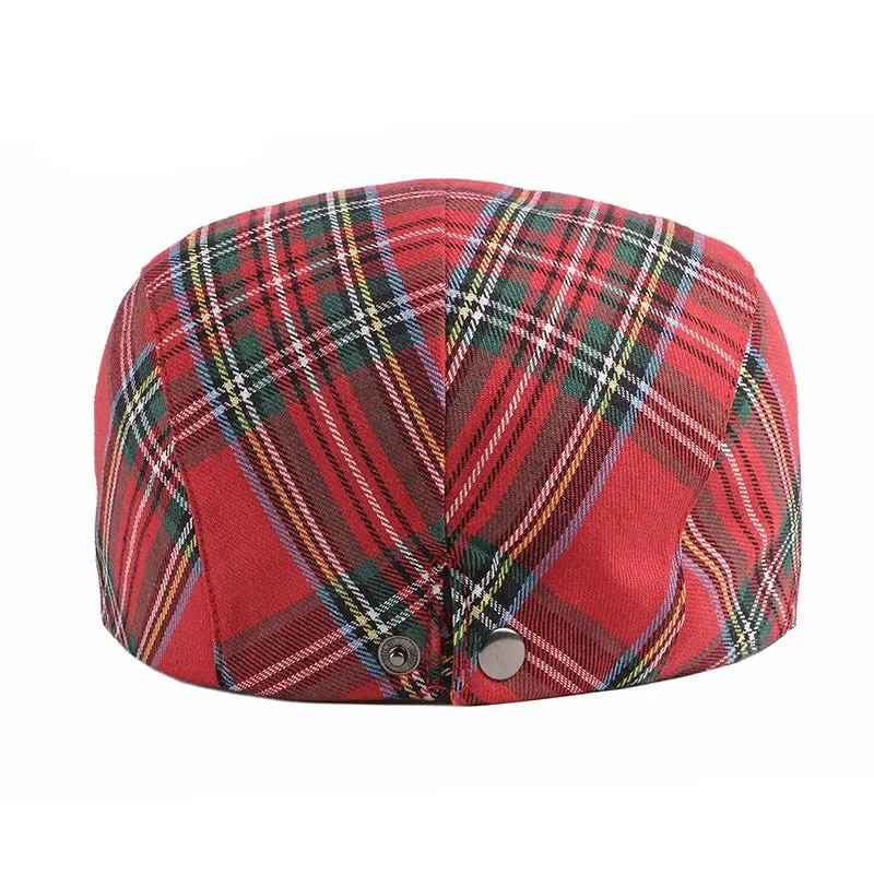 West Louis™ Stripe Lattice Beret Hat