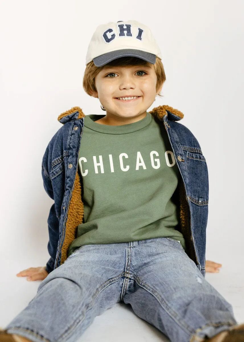 Youth Chi 2-Tone Baseball Cap - Breaker Blue