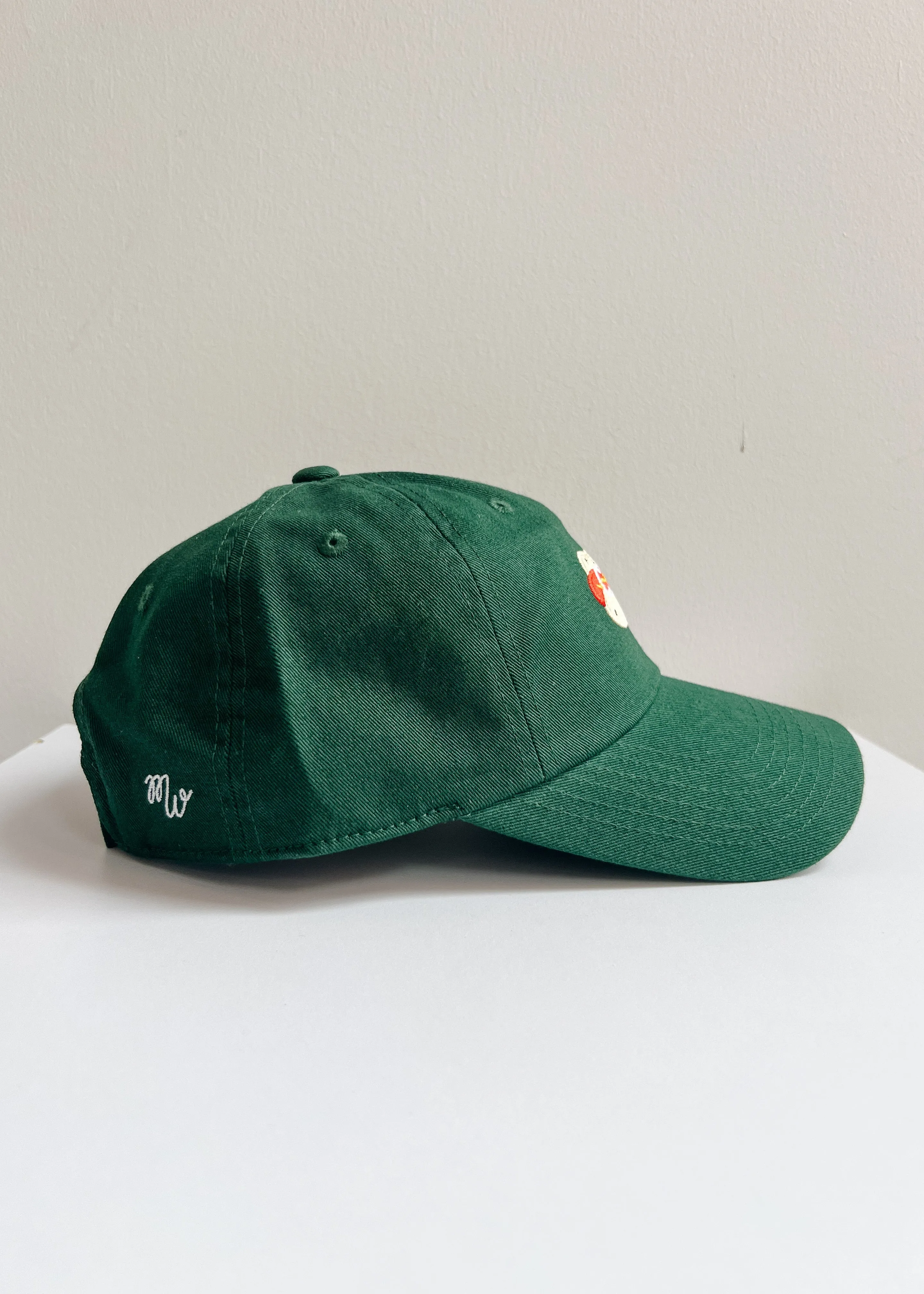 Youth Chi Hot Dog Icon Hat - Dark Green